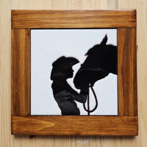 Sombras Mujer y Caballo